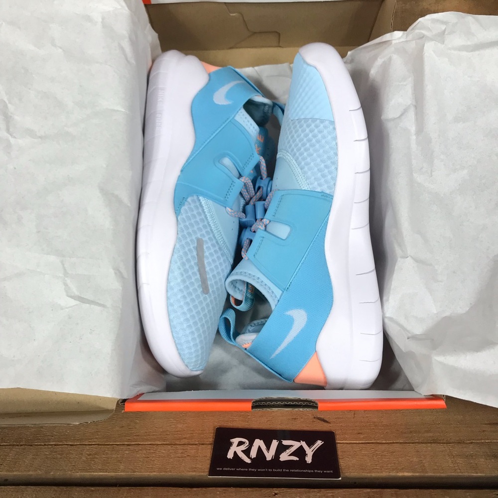 NEW Nike Free RN 2018 Blue Chill - Picture 7 of 8